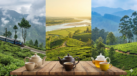 A Simple Guide to Assam, Darjeeling & Nilgiri Teas and What Makes Each One Unique