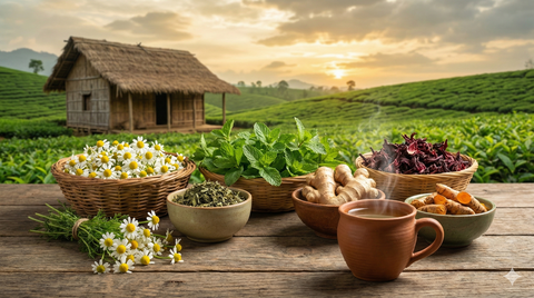 All About Herbal Tea : The Natural Way to Wellness