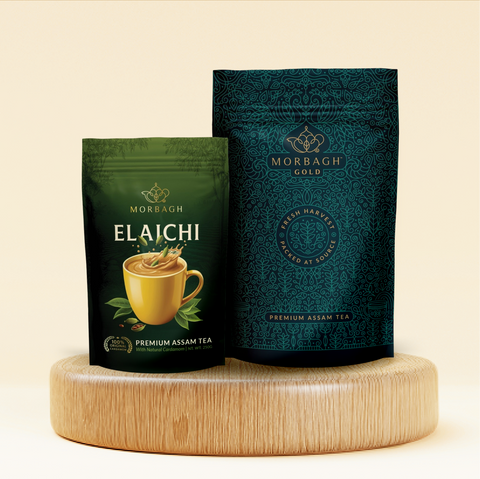 Morbagh Elaichi 250g and Morbagh Gold 250g