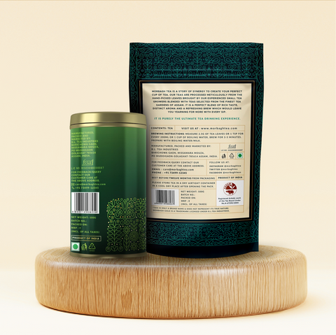 Green Tea 100g and Morbagh Gold 250g